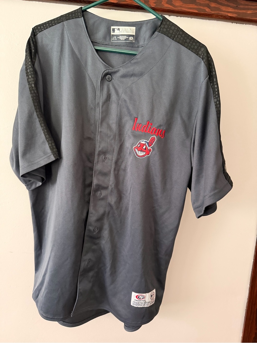 Cleveland Indians Gray Jersey